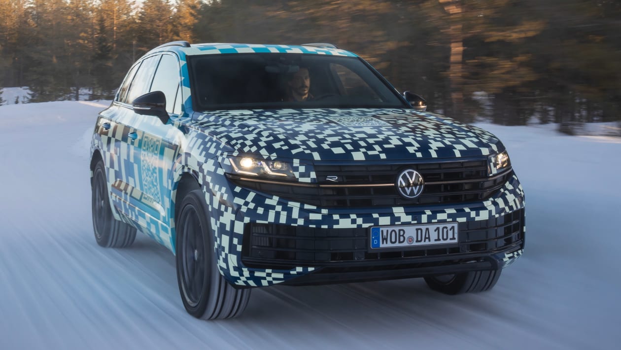 New Volkswagen Touareg Ride Review Auto Express